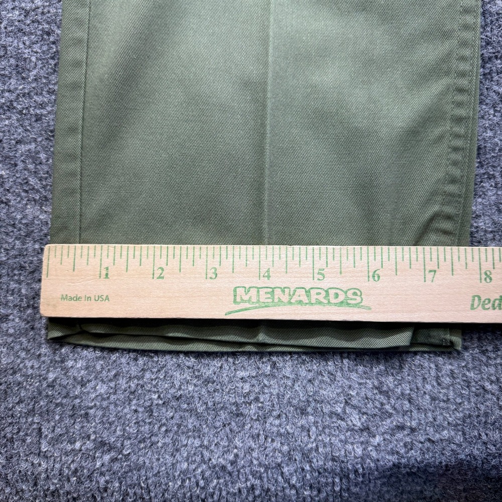 Vintage US Military OG-507 Utility Fatigue Pants Men (Fit 28x32) 30x31 Green 80s - Picture 11 of 14